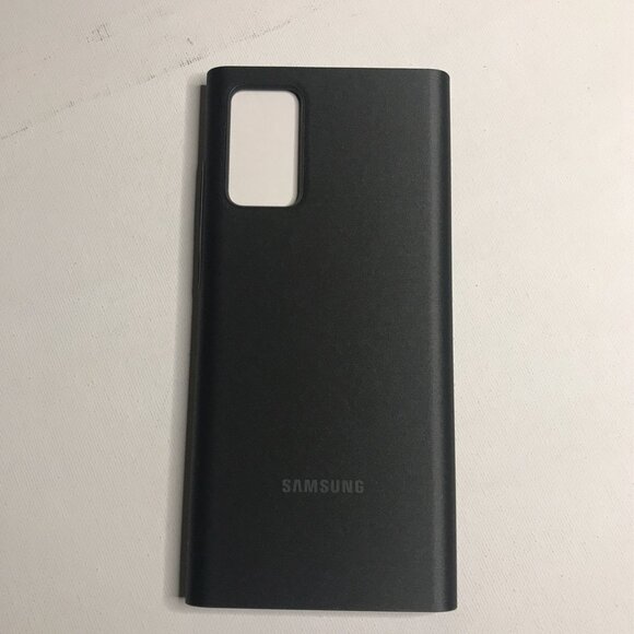 GENUINE Samsung S-View Flip Cover for Galaxy Note20 5G Black - Picture 5 of 8